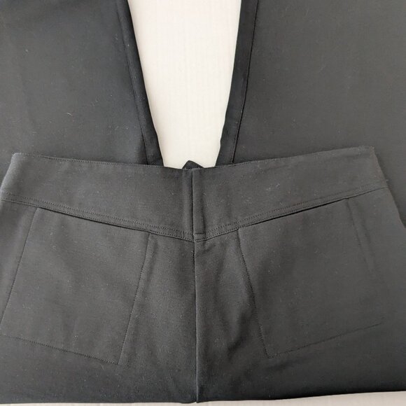 EILEEN FISHER Women's Heavyweight Rayon Knit Dress Pants Size S  Black NWT - Picture 6 of 9